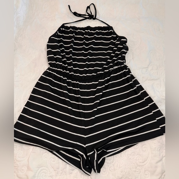 Halter Top Romper - Picture 1 of 4